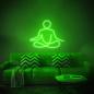 Preview: Neon Led Yoga meditation​ wall lamp for your home, office or shop!